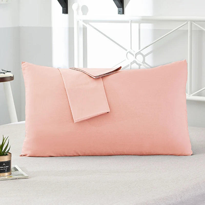 Taie D'oreiller Rectangulaire Percale De Coton (50 X 70 Cm) Cali - 12