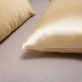 Taie d'oreiller beige