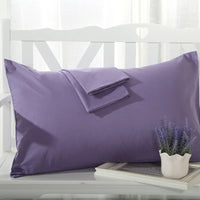 Taie d'oreiller 48x74 en coton doux et confortable VIOLET