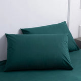 taie d'oreiller en tissu impermeable vert